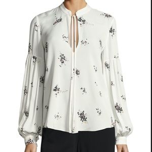 A.L.C. Ty Floral-Print Silk Top NWT🌷